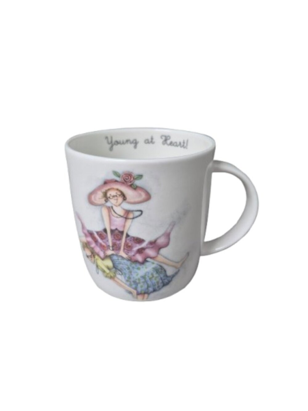 Berni Parker Designer Collection Coffee Tea Mug "Young at Heart"